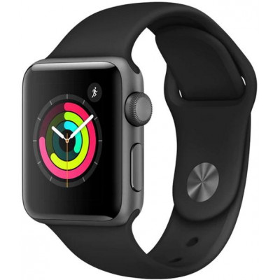 Apple Watch Series 3 AL 38mm Gray/Black Wifi A1858 Usato G.A