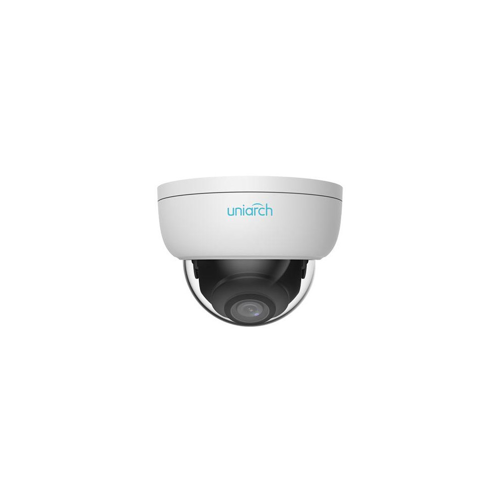 3MP Uniarch Minidome IPCamera, Ottica 4.0mm Ik10 con Audio