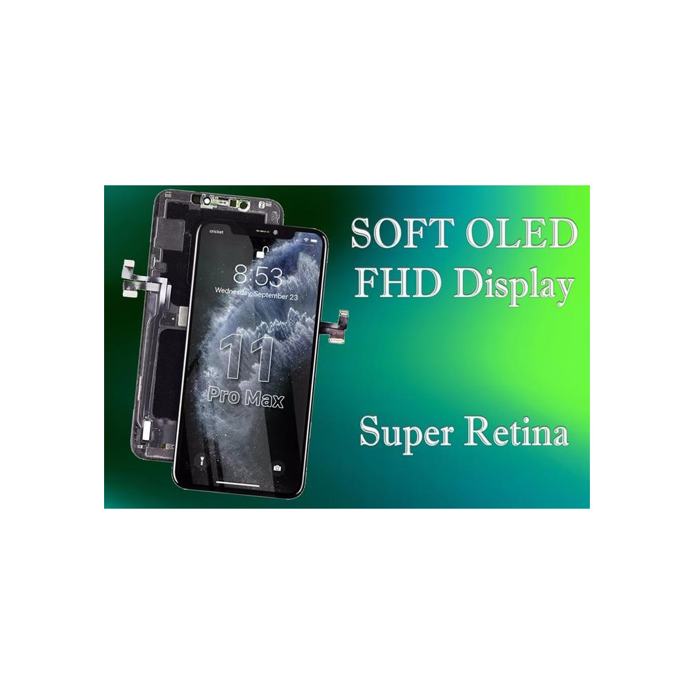 Lcd per iPhone 11 PM Oled Soft FHD Selezione A+ Alta Qualita