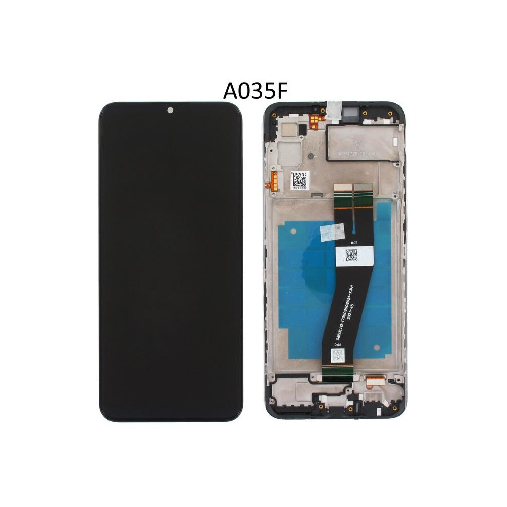 LCD Originale Samsung A035F Galaxy A03 Europa Nero S.Pack