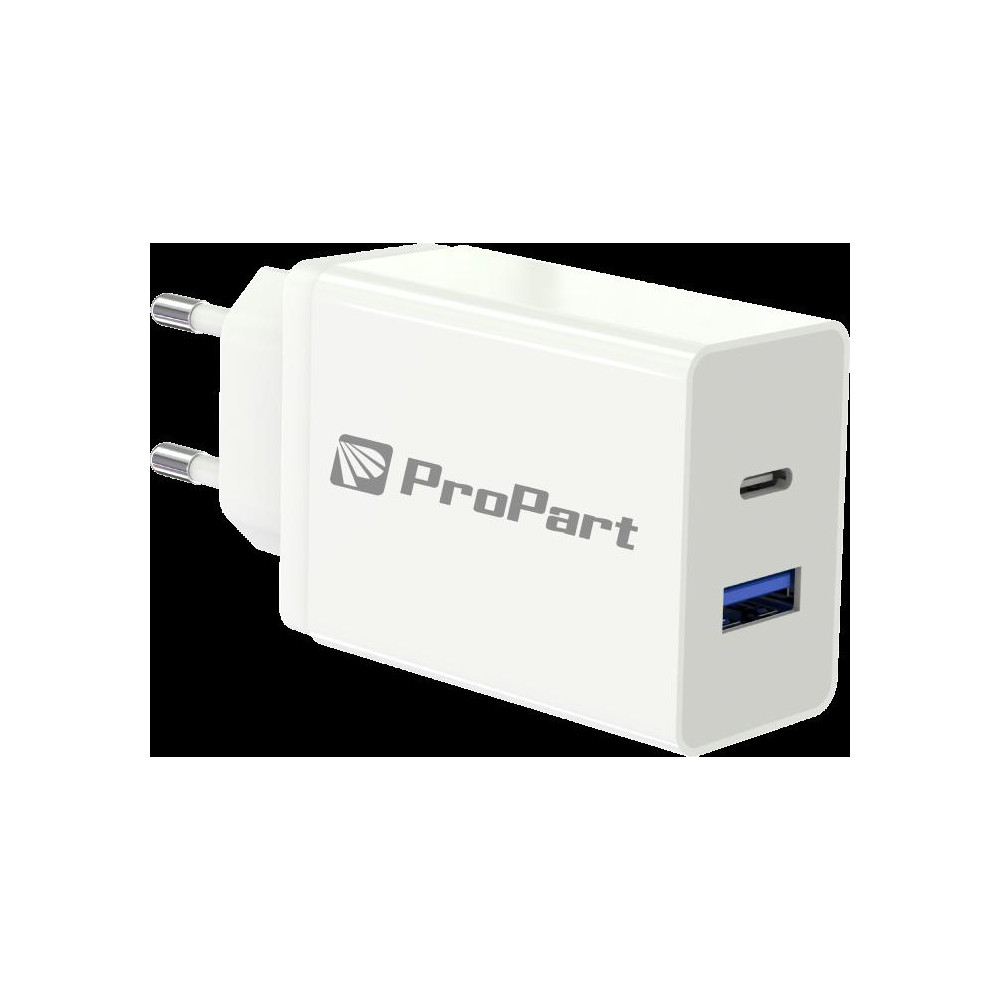 Caricabatteria 30 Watt PD USB-C + A Modello E642-30W