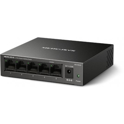 Switch Alim. PoE, 5-Porte 10/100/1000Mbps - Mercusys MS105GS