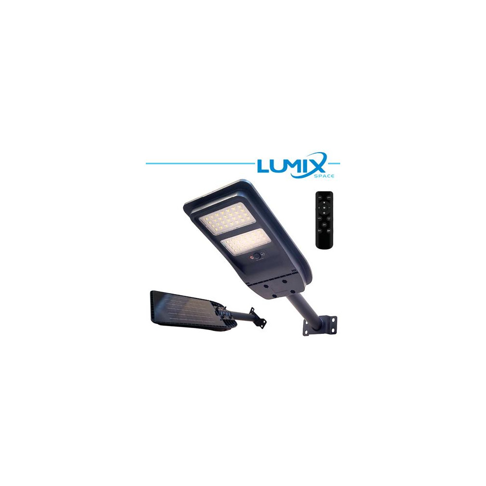 Faro solare LED senza fili con sensori, PALO INCLUSO 30cm