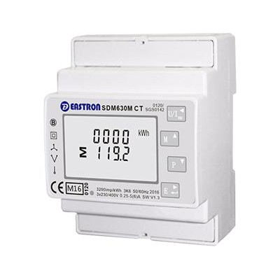 METER Contatore di energia trifase SDM630 V2  100A 230V Certificato MID