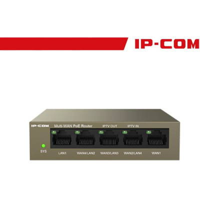 IP-COM Router 5 PoE porte Cloud Managed 