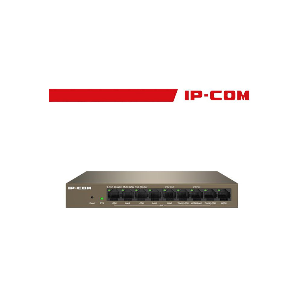 IP-COM Router 8 PoE porte Cloud Managed