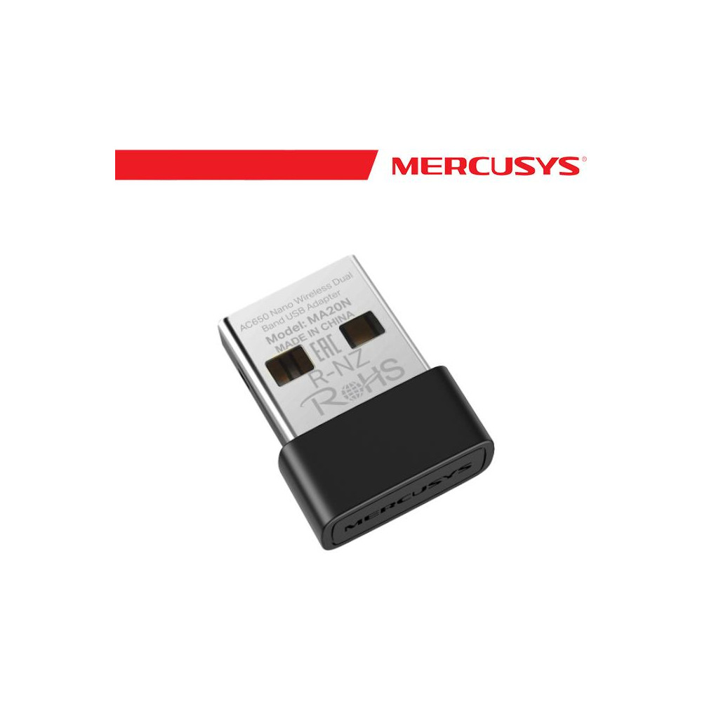 Mercusys AC650 Nano Wireless Dual Band USB Adapter