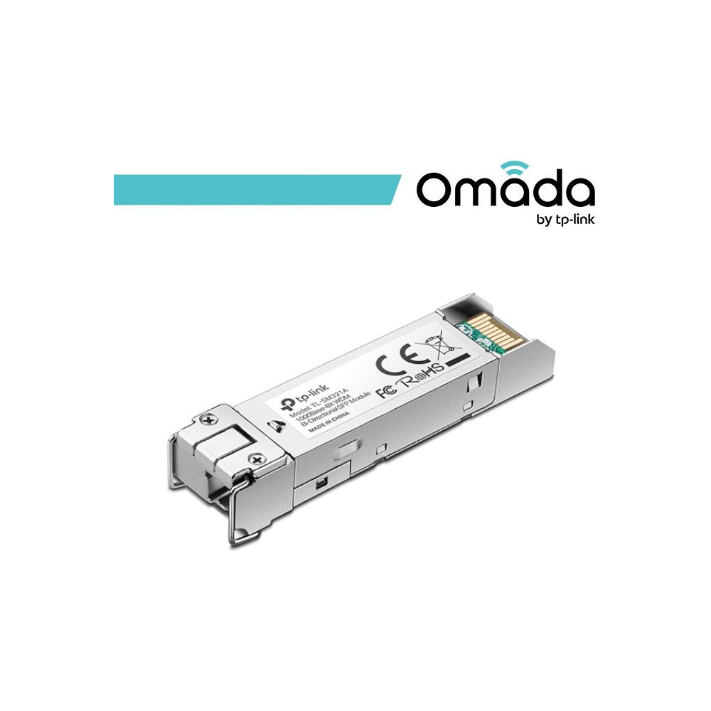 Omada SFP Mini-GBIC monomodale bid. 1000 Base-BX10-D LC