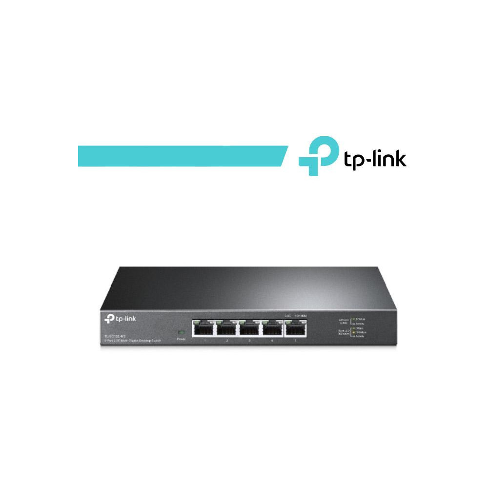 TP-Link Switch Desktop 5 Porte 2.5G - TL-SG105-M2