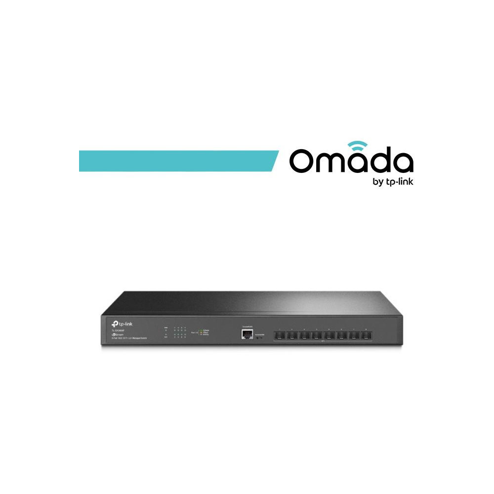 Omada Switch Managed Fibra L2+ 8 Porte 10GE SFP+ - SX3008F