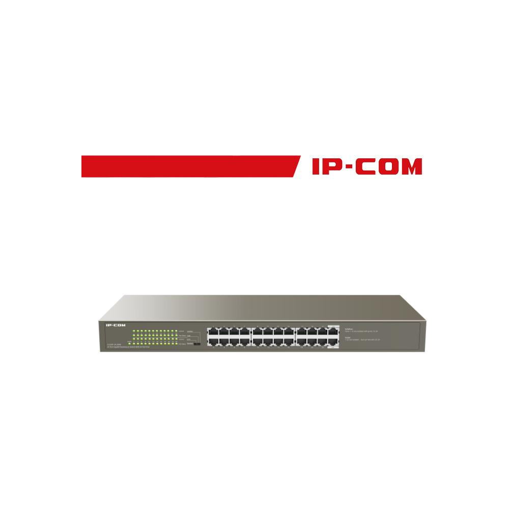 IP-COM Switch 24 porte Gbit da rack 250W - G1124P-24-250W