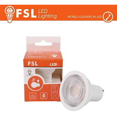 GU10 lampadina LED 8W alta luminosità - 3000K,  1000lm, 38°