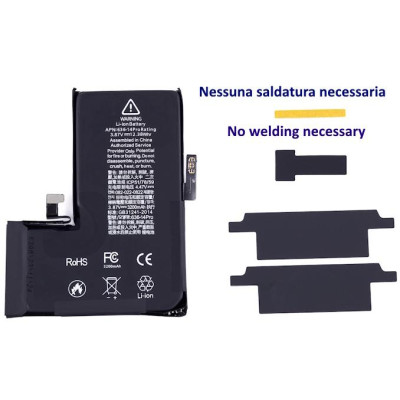 Batteria No-Welding Senza Saldatura per iPhone 14 Pro