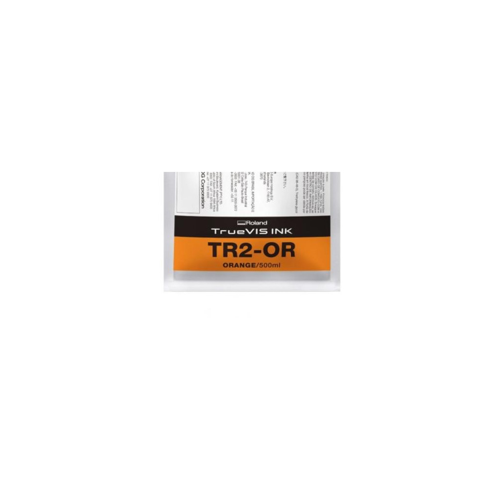 Orange Pigment Eco-Solvent Ink Bag Roland TrueVIS SG2,VG2,VF2,SG3,VG3500ML