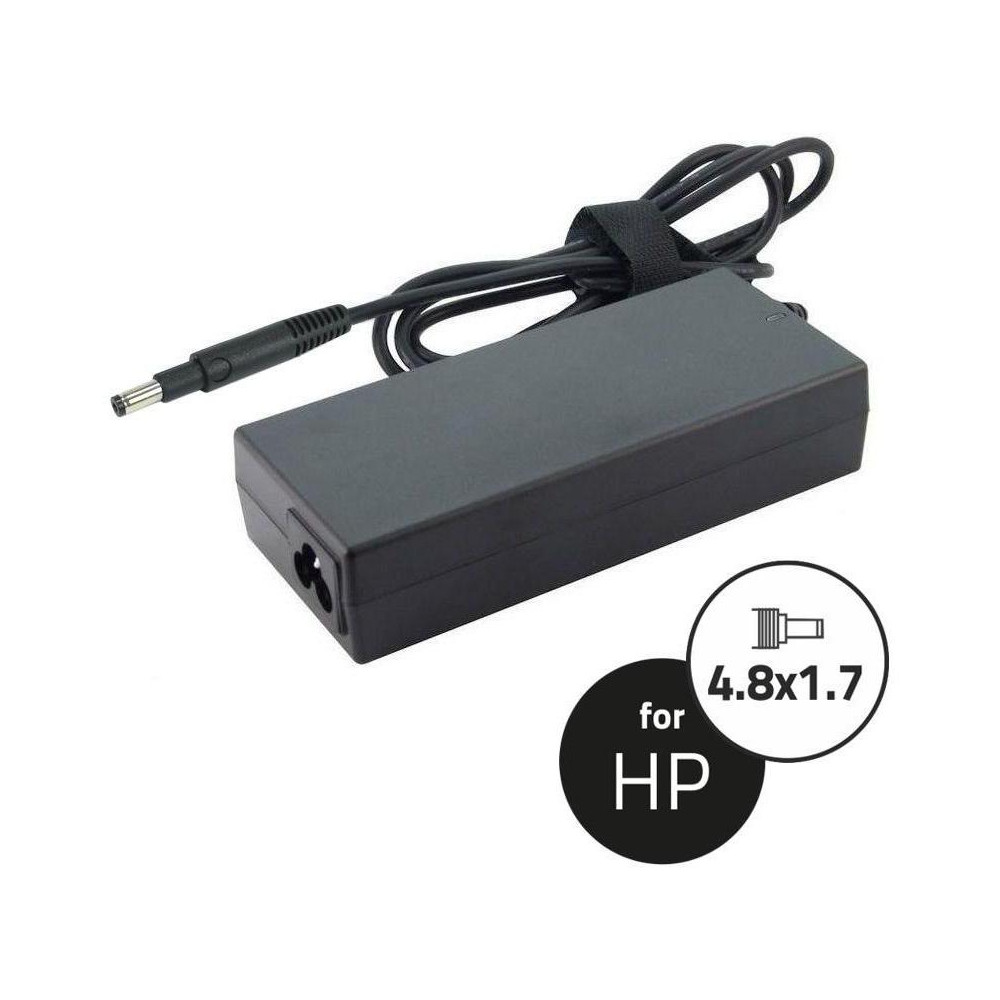 Alimentatore HP 19.5V 65W 3.33A 4.8x1.7 plastica sagomata