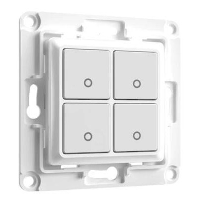 Shelly Wall switch 4 - Interruttore da parete 4 tasti bianco