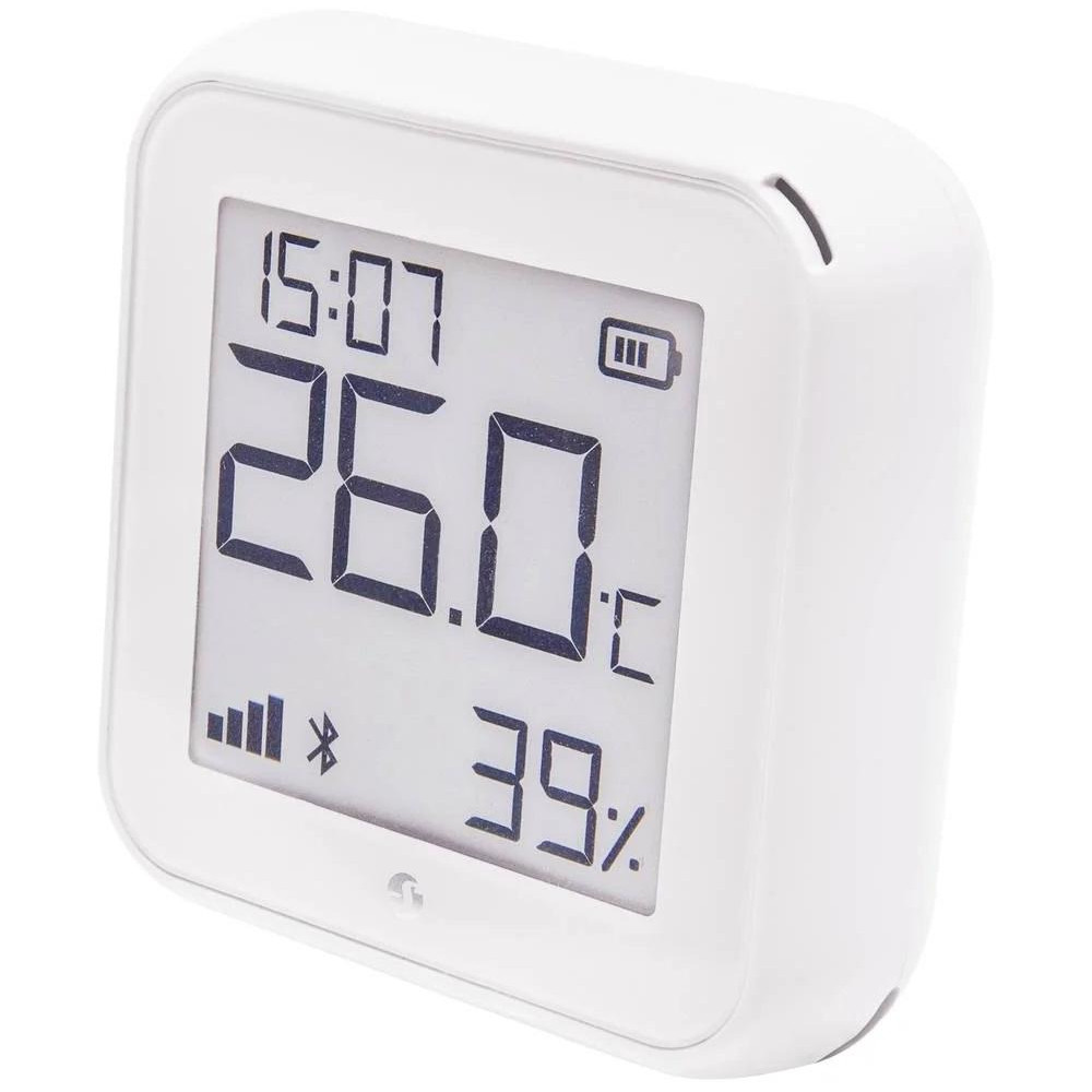 Shelly Sensore Temperat&Umid Wi-Fi + Bluet con display Gen3 Bianco