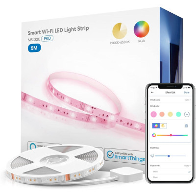 Meross Striscia LED PRO RGB + CCT Smart Wi-Fi 5m - Apple HomeKit