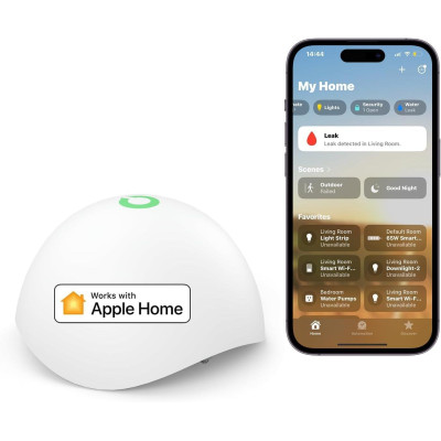 Meross Sensore Allagamento Smart RF - Apple HomeKit