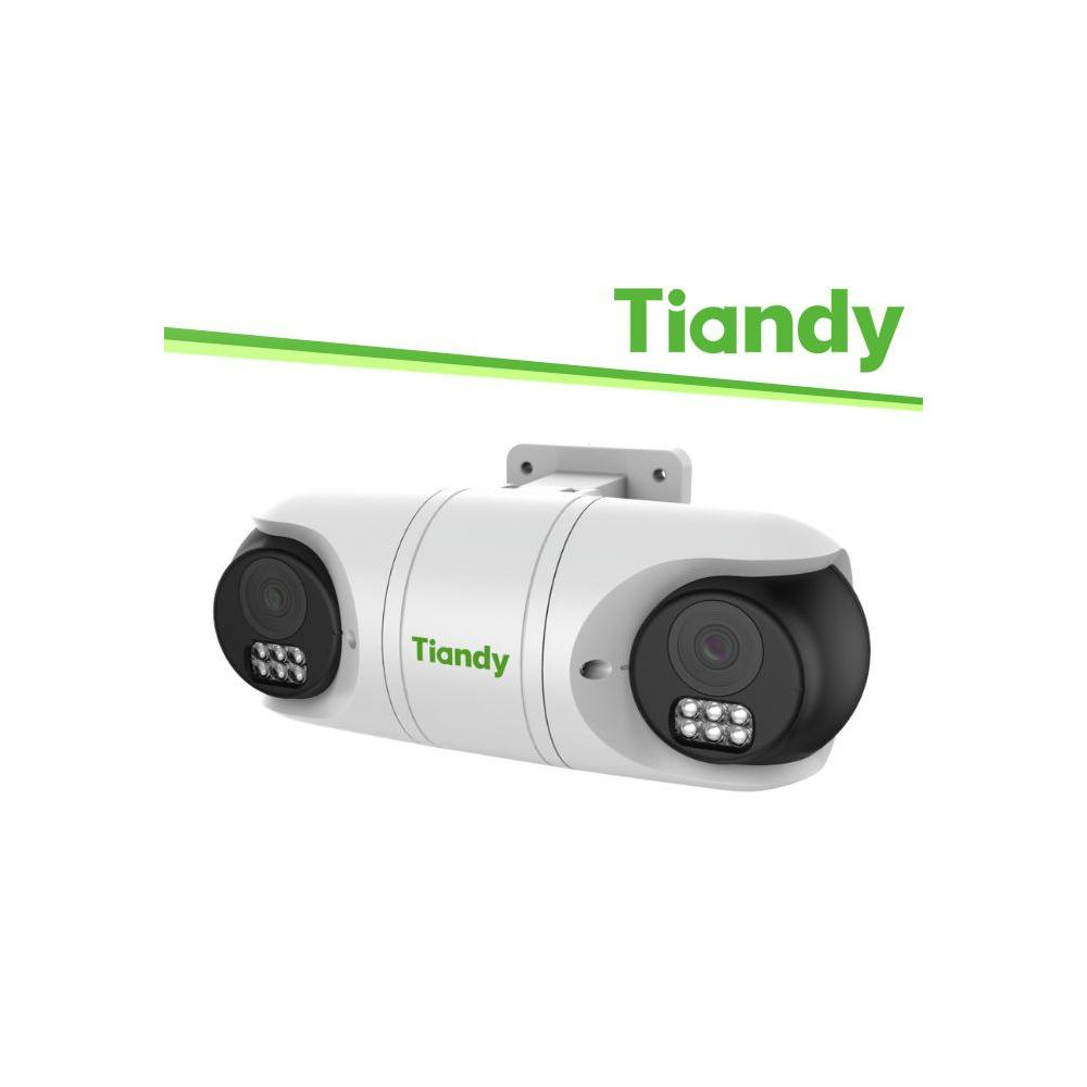 Tiandy Telecamera Double Turret Spark 2MP 2.8mm, PoE, 0.02Lux, IP67 - TC-C32RN