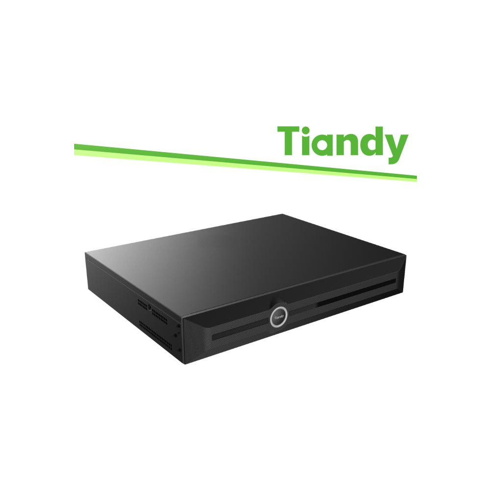 Tiandy NVR 40 Canali 80/80Mbps, registr. 8MP/4K, 2 porte LAN, 2HDD - TC-R3240