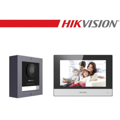 Hikvision Kit Videocitofoni IP - DS-KIS602(B)/Europe BV