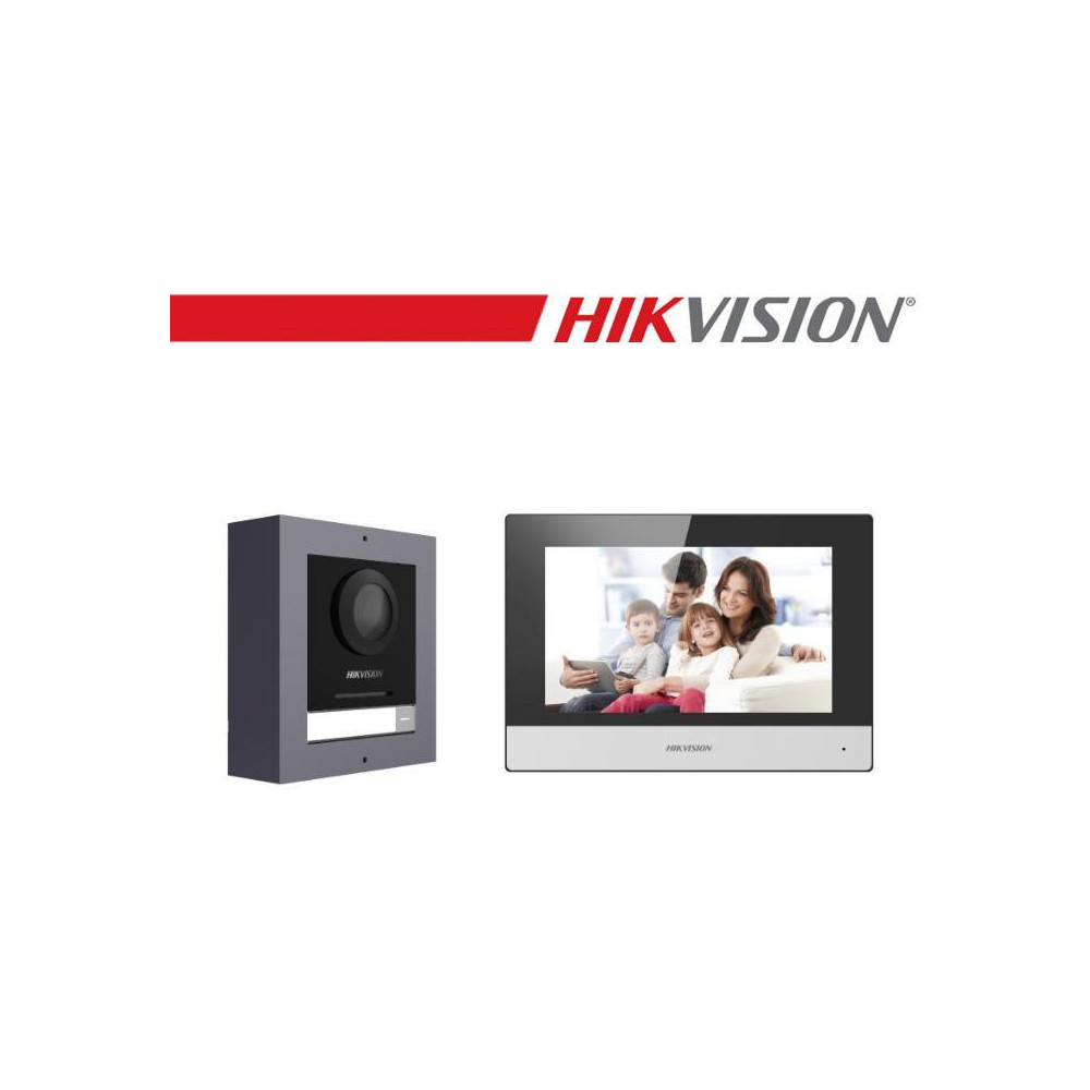 Hikvision Kit Videocitofoni IP - DS-KIS602(B)/Europe BV