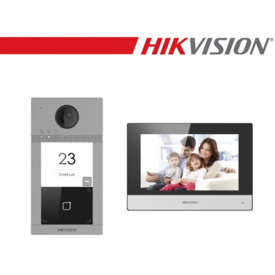 Hikvision Kit videocitofono IP Villa - DS-KIS604-P(C)