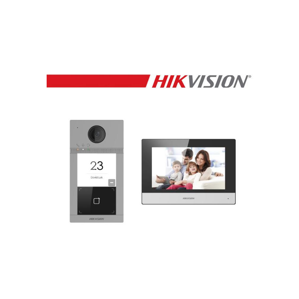 Hikvision Kit videocitofono IP Villa - DS-KIS604-P(C)