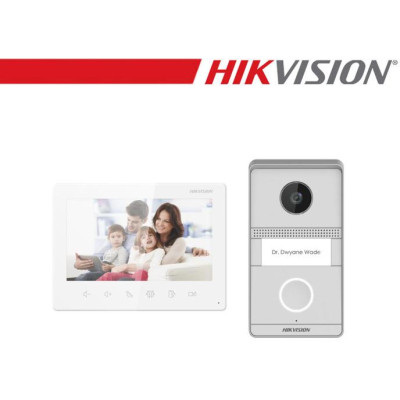 Hikvision Kit videocitofono analogico a 2 cavi - DS-KIS101-P/Surface