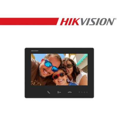 Hikvision Stazione interna HD a 2 fili nera - DS-KH7300EY-WTE2