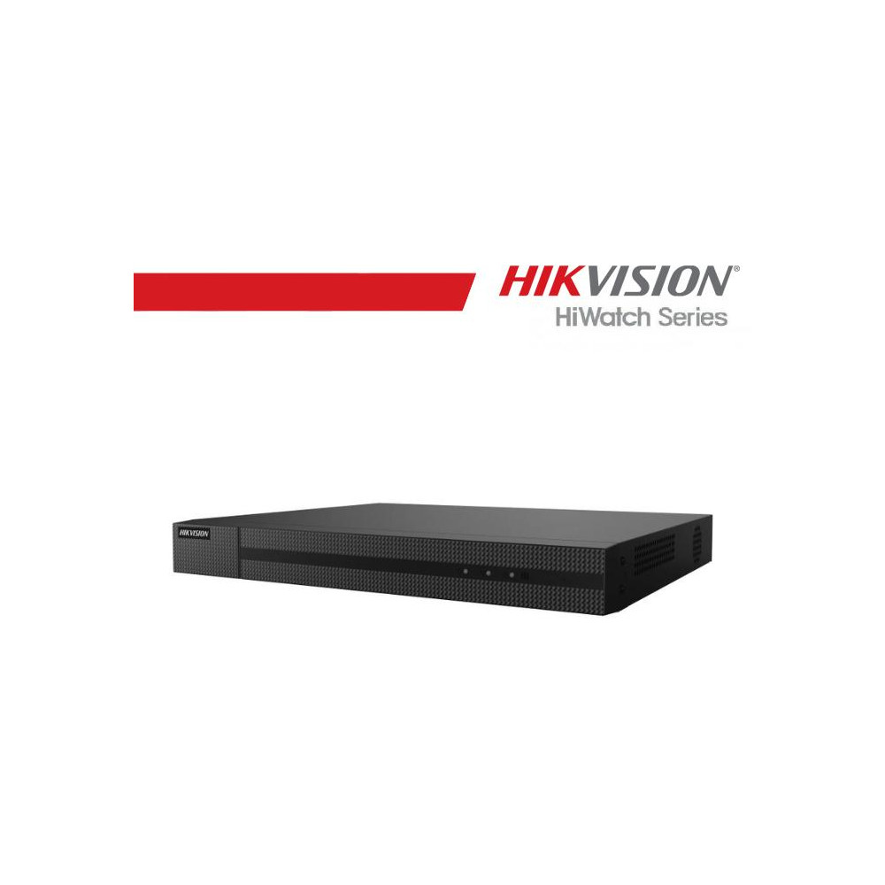 Hikvision-HiWatch NVR 16 canali 4K, 2 slot HDD, 160/80Mbps - HWN-4216MH(AI)