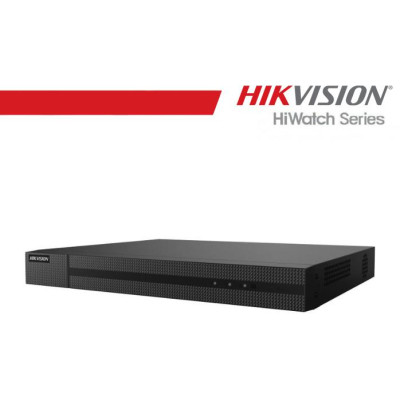 Hikvision-HiWatch NVR 16CH PoE 4K, 2 slot HDD, 160/80Mbps - HWN-4216MH-16P(AI)