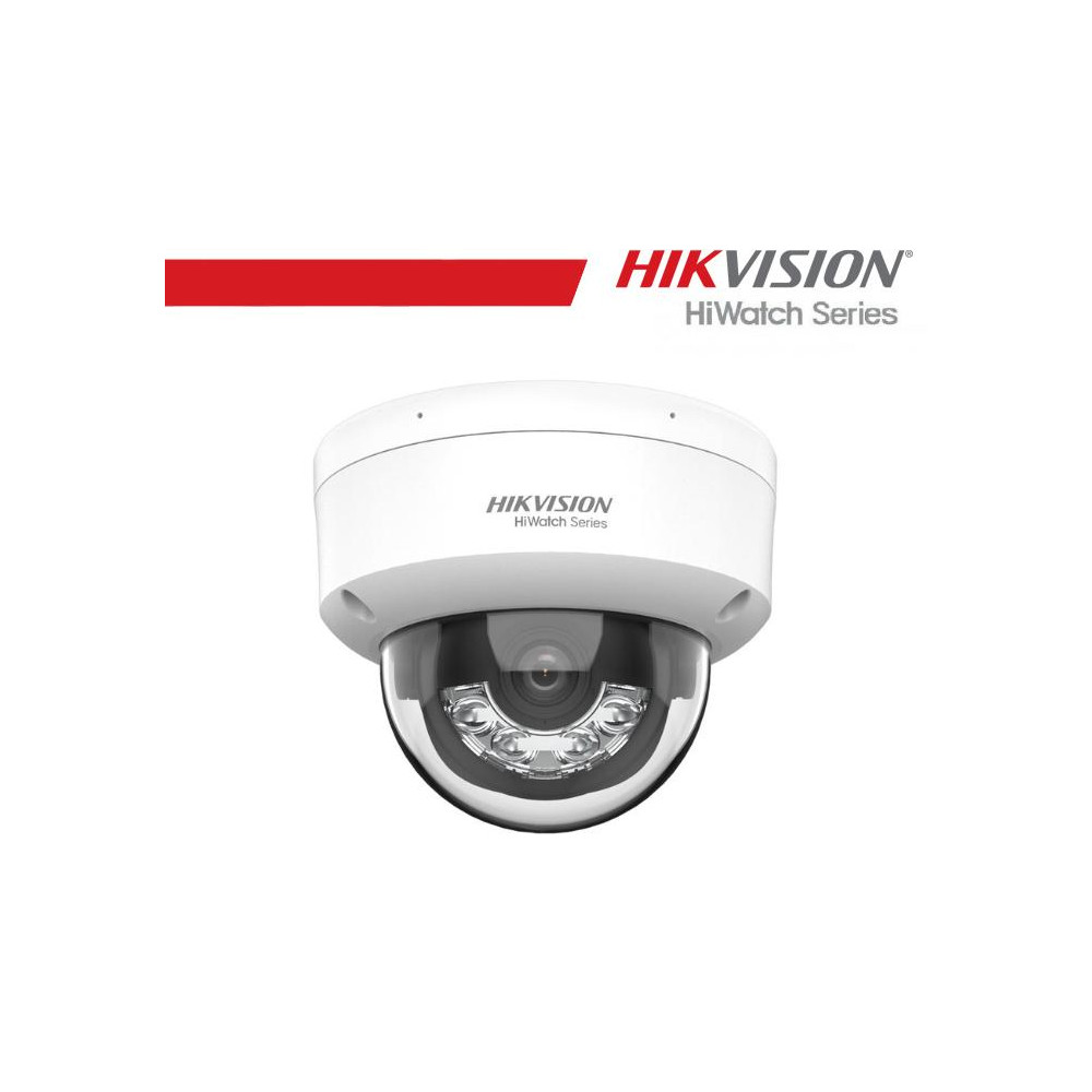 Hikvision Videocamera Dome IP 2MP 2.8mm SmartLight - HWI-D120HA-LU(2.8mm)