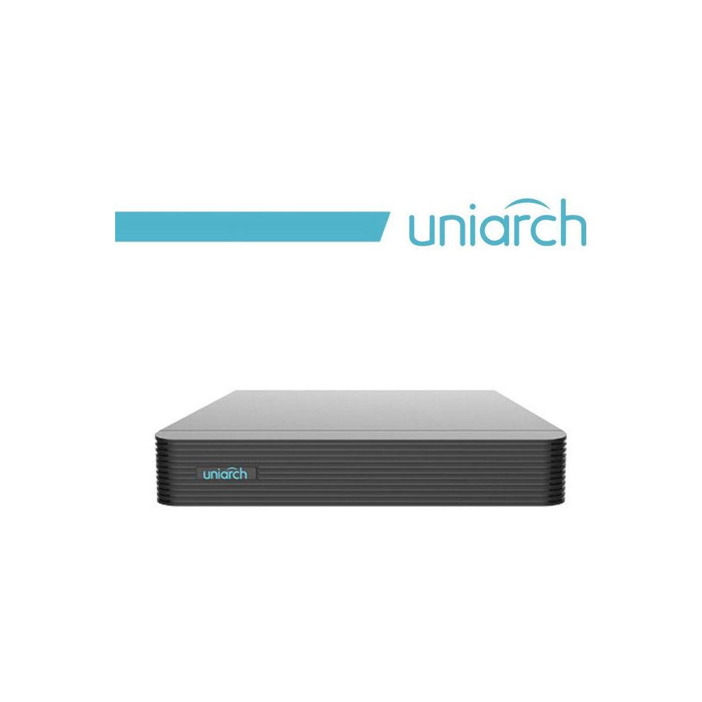 NVR Uniarch 16 Canali 8 Megapixel, senza Poe, Serie E2