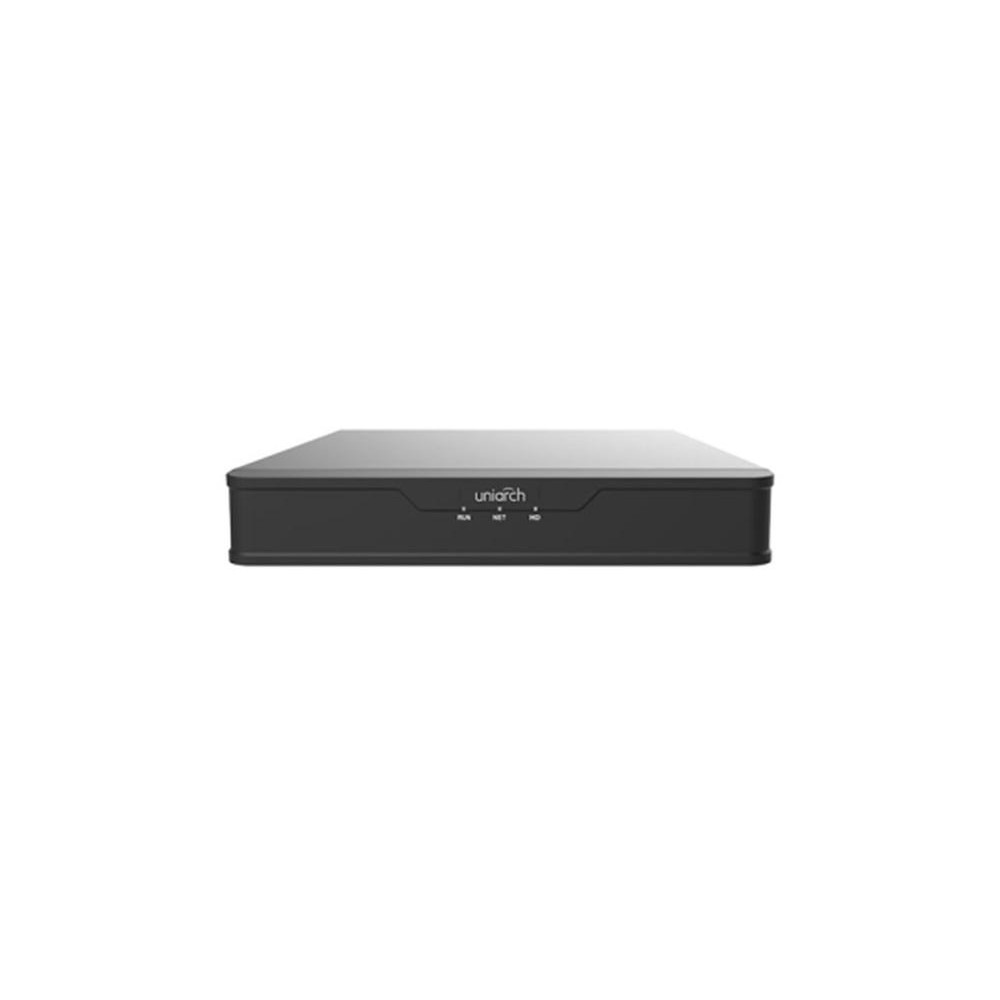 NVR Uniarch 8 Canali 8 Megapixel, 8 Porte PoE, 2 Slot SATA