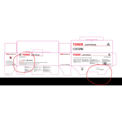 Neutral packaging - Universal box for TN248 TN248XL