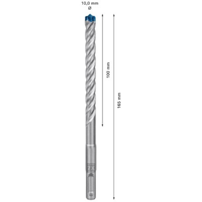 Punta SDS plus-7X Expert 10x100x165 mm