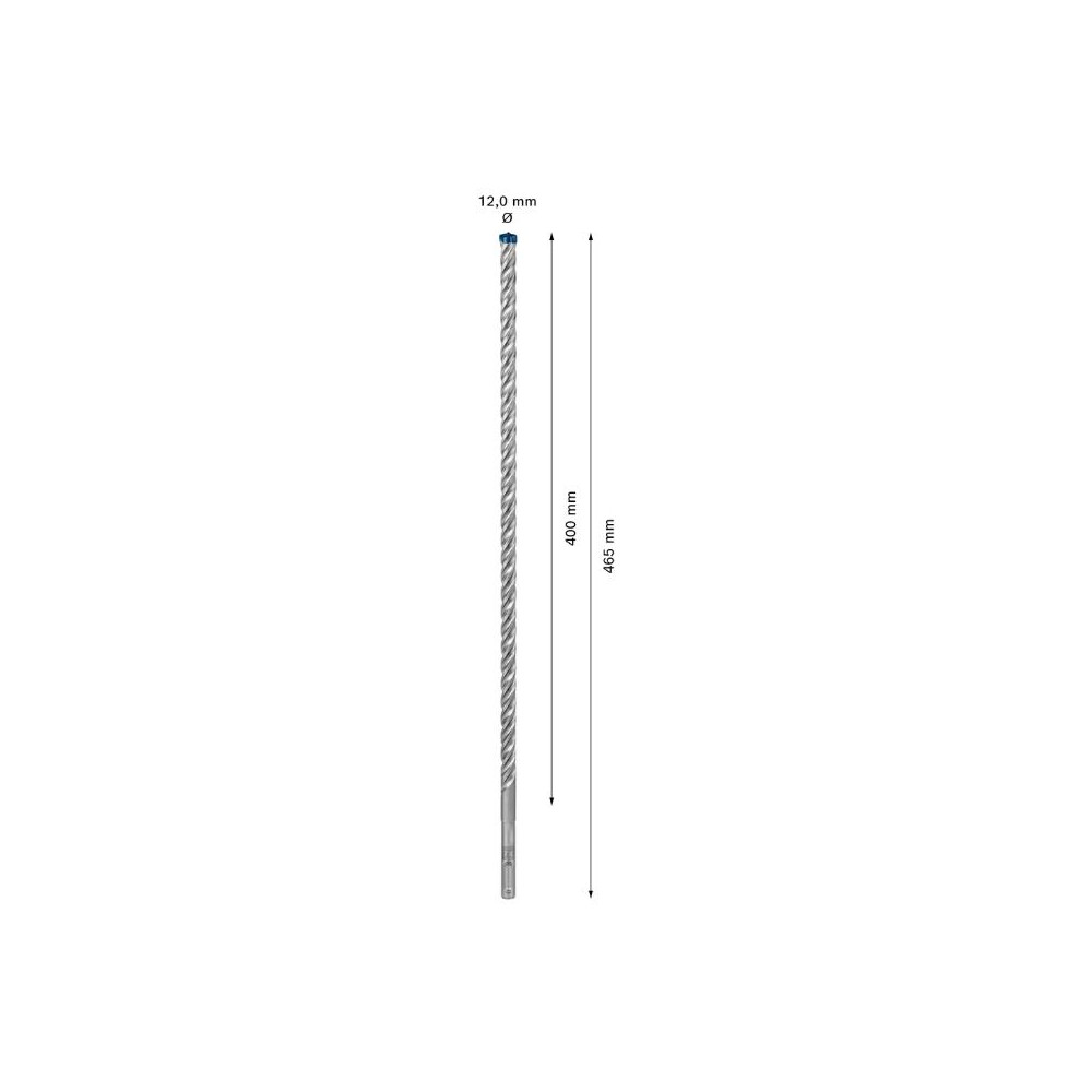 Punta SDS plus-7X Expert 12x400x465 mm