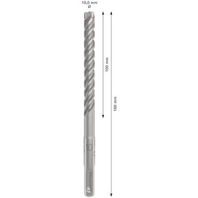 Punta SDS plus-5X 10x100x160 mm