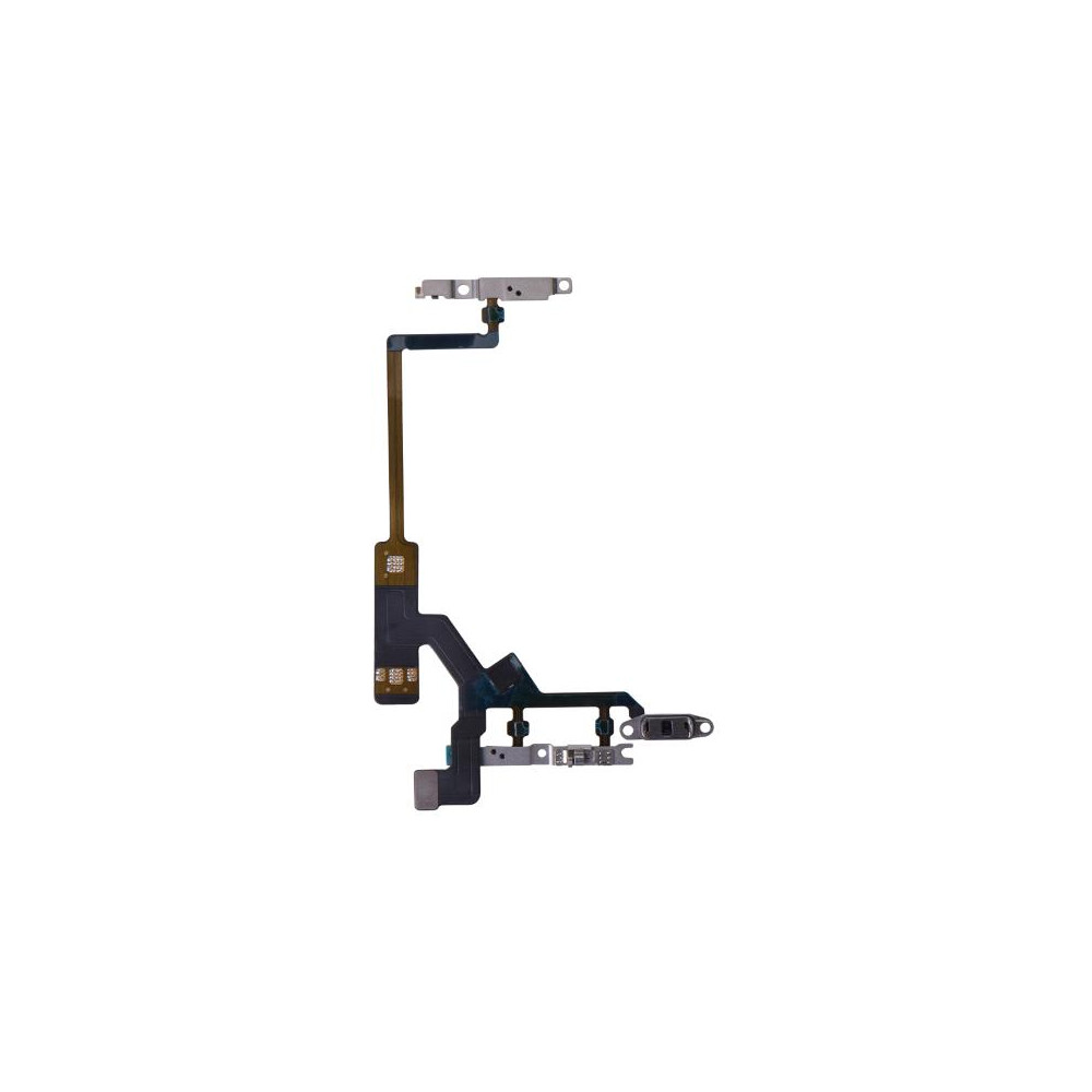 Cavo flat volume per iPhone 14 Pro Max con piastra metallica