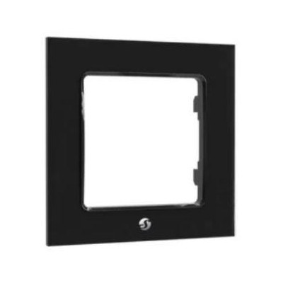 Shelly Wall Frame 1 - Placca interruttore da parete nera