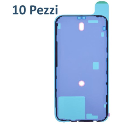 Adesivo frontale Lcd per iPhone 15 Nero Busta da 10pz