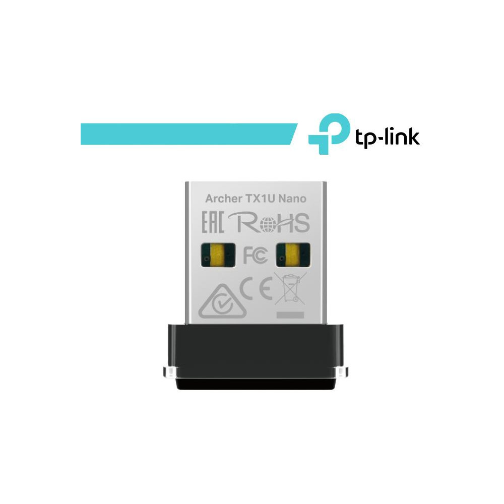 TP.Link AX300 Nano Wi-Fi 6 Wireless USB Adapter - Archer TX1U Nano