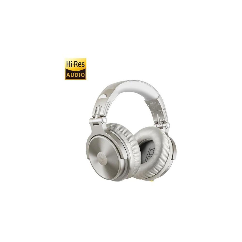 OneOdio Studio Wireless C Hi-Res Cuffie DJ Bluetooth 5.0 White