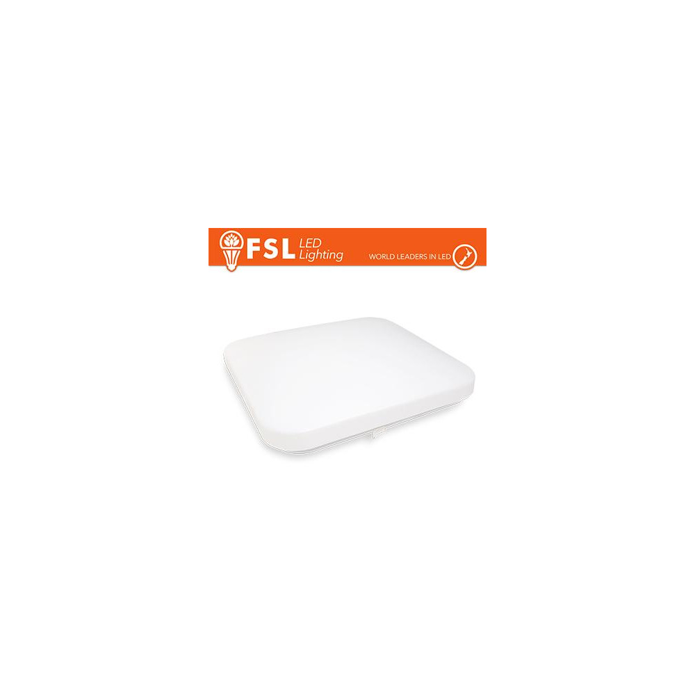 Plafoniera Quadrata LED IP20 25W 4000K 33x6,8cm