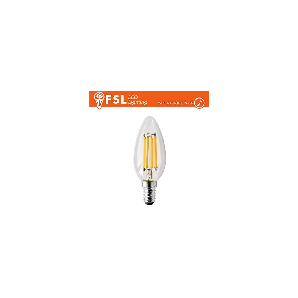 Lampada Filamento Oliva - 4W 2700K E14 470LM