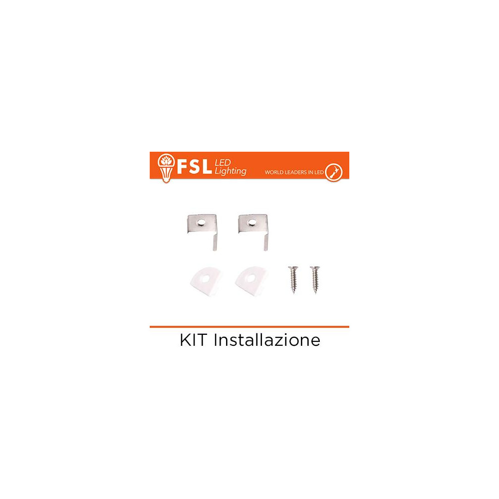 KIT Installazione per Profilo Angolare