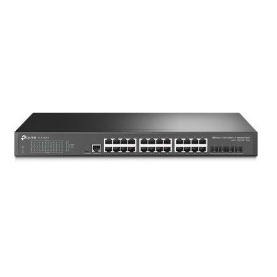 Switch Managed L2+ con 24 Porte Gigabit e 4 Slot SFP+ 10GE 