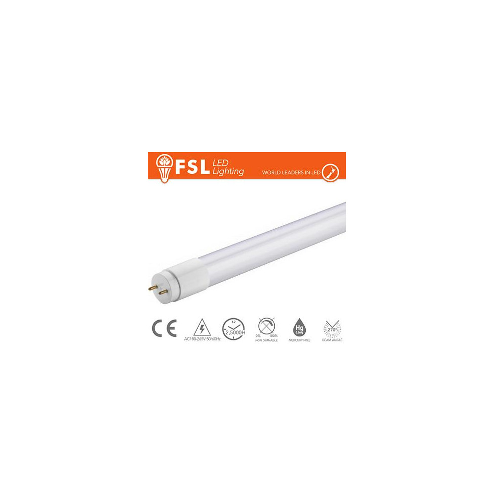 T8 LED Tubo Vetro - 14W 1130LM 4000K 90cm